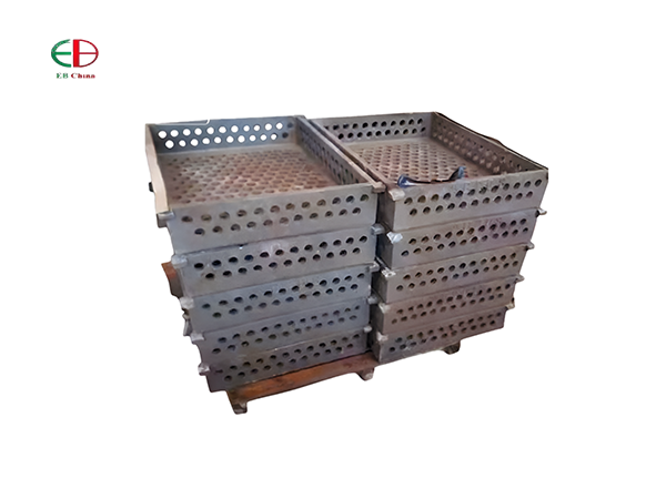 热处理工装配件 推杆炉料盘 铸造台车炉 耐热钢料框