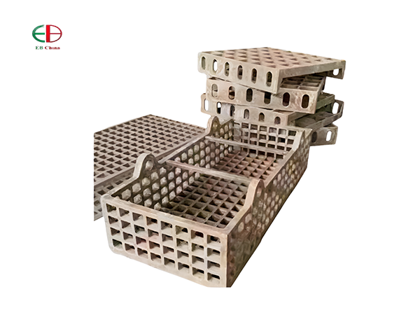 热处理工装配件 推杆炉料盘 铸造台车炉 耐热钢料框