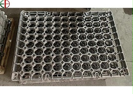 耐高温料盘厂家-耐高温耐热钢料盘-箱式炉热处理工装料盘