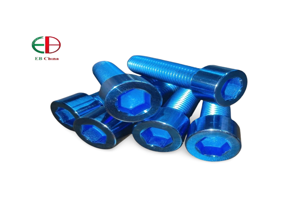 厂家定制圆柱头钛螺螺栓螺丝 M5*5mm—45mm钛合金紧固件